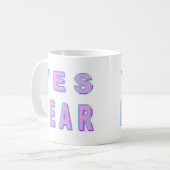 親愛なYES コーヒーマグカップ (正面左)