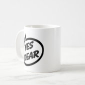 親愛なYes コーヒーマグカップ (正面左)