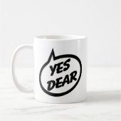 親愛なYes コーヒーマグカップ (左)