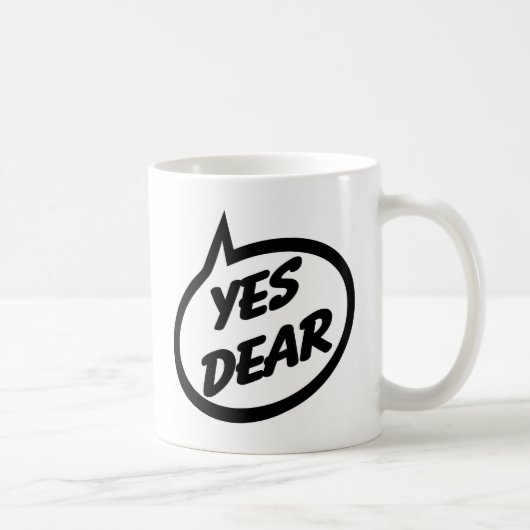 親愛なYes コーヒーマグカップ (右)
