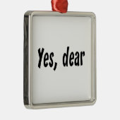 親愛なYes メタルオーナメント (右)