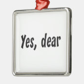 親愛なYes メタルオーナメント (左)
