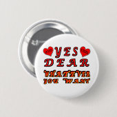 親愛なYes 缶バッジ (正面&裏面)