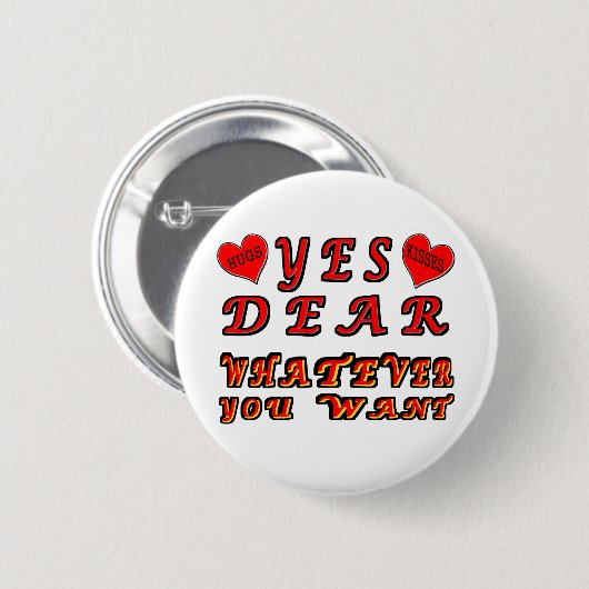 親愛なYes 缶バッジ (正面&裏面)