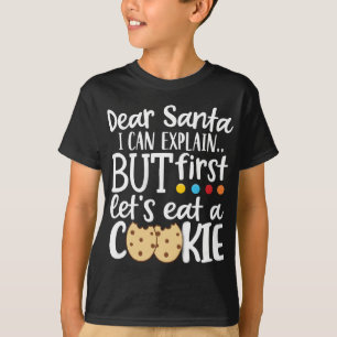親愛クリスマスかわいいなんてサンタ Tシャツ