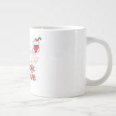親愛サンタお離れ願い金 ジャンボコーヒーマグカップ (右)