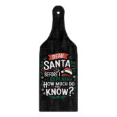 親愛サンタさんお前の知り合い カッティングボード (正面)
