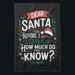 親愛サンタさんお前の知り合い キッチンタオル<br><div class="desc">親愛サンタさんお前の知り合い</div>