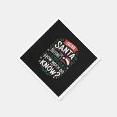 親愛サンタさんお前の知り合い スタンダードカクテルナプキン (角)