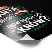 親愛サンタさんお前の知り合い フォトプリント            (角)