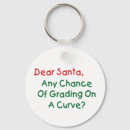 親愛サンタさん？クリスマス手紙サンタ キーホルダー