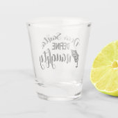 親愛サンタ定義いけな ショットグラス (裏面)