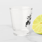 親愛サンタ定義いけな ショットグラス (左)