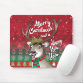親愛トナカイ – Merry Christmas and happy NewYear マウスパッド (マウス)