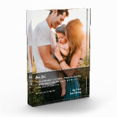 親愛パパカスタムフォトメッセージKeepsake フォトブロック (左)