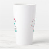 親愛パパ、世界のボールのうち カフェラテマグ (正面)