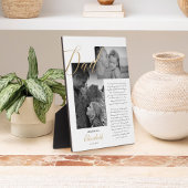 親愛パパ |金ゴールドパパス結婚クリプトのメッセージ写真 フォトプラーク