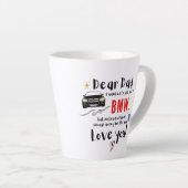 親愛パパ&BMW カフェラテマグ (右アングル)