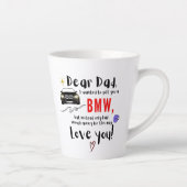 親愛パパ&BMW カフェラテマグ (右)