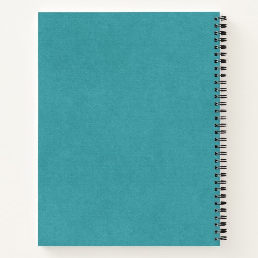 親愛フローラ妊娠の記念の日記 ノートブック (裏面)