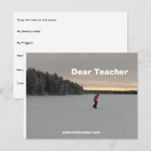 親愛先生カード ポストカード (正面/裏面)