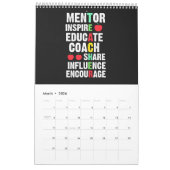 親愛先生 カレンダー (3月 2026)