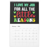 親愛先生 カレンダー (2月 2026)