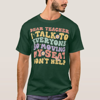 親愛先生、私は戻っおもしろいて皆に話す Tシャツ