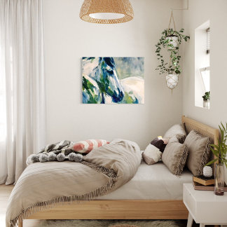 親愛友達 – 抽象芸術ブラッシュストロ絵を描ーク キャンバスプリント