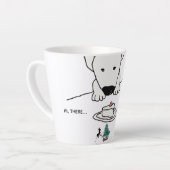 親愛友 カフェラテマグ (左アングル)