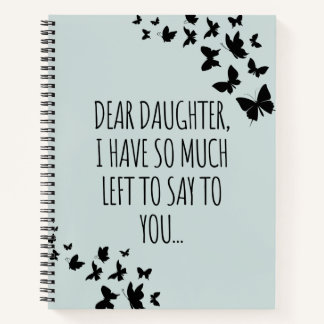 親愛娘には~でお離れ話ししたいことがある ノートブック