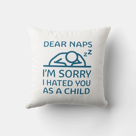 親愛昼寝 クッション (裏面)