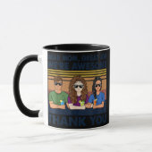 親愛母素晴らしさん仕事お母さん素晴らしに感謝 マグカップ (左)