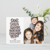親愛離れSanta Your Credit おもしろい Card写真 カード (スタンド正面)