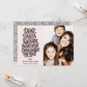 親愛離れSanta Your Credit おもしろい Card写真 カード (正面/裏面インサイチュ)