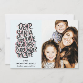 親愛離れSanta Your Credit おもしろい Card写真 カード
