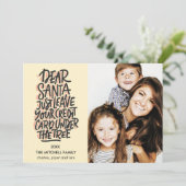 親愛離れSanta Your Credit おもしろい Card写真 カード (スタンド正面)