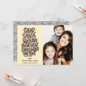 親愛離れSanta Your Credit おもしろい Card写真 カード (正面/裏面インサイチュ)