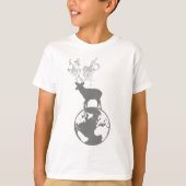 親愛鹿(_D) Tシャツ (正面)