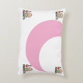 親愛 – 居心地の良い装飾枕 アクセントクッション (裏面(縦))