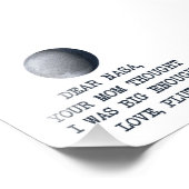 親愛Nasa Love Pluto フォトプリント (角)