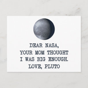 親愛Nasa Love Pluto ポストカード