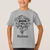 親愛Santa定義のいけなクリスマス Tシャツ (正面)