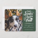 親愛Santa私は犬の写真おもしろいクリスマスホリデイを試した シーズンカード<br><div class="desc">この可愛いおもしろいのホリデーカードを家族や友達に送ってクリスマス応援を広げる。このカードは白い手書きモダンのフォントで読「Santa I really try親愛」というトレンディーとタイポグラフィを備えている。簡単にあなたの犬の写真お気に入りのの1つを追加してカードの前面をパーソナライズする。この逆は、さらに2つの写真、個人メッセージ、署名でカスタマイズ可能。</div>