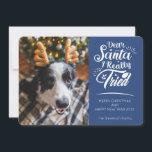 親愛Santa私は犬の写真おもしろいクリスマスホリデイを試した シーズンカード<br><div class="desc">この可愛いおもしろいのホリデーカードを家族や友達に送ってクリスマス応援を広げる。このカードは白い手書きモダンのフォントで読「Santa I really try親愛」というトレンディーとタイポグラフィを備えている。簡単にあなたの犬の写真お気に入りのの1つを追加してカードの前面をパーソナライズする。この逆は、さらに2つの写真、個人メッセージ、署名でカスタマイズ可能。</div>