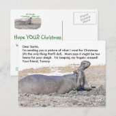 親愛SANTA/クリスマスに何が欲しいか シーズンポストカード (正面/裏面)