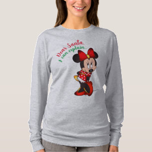 親愛Santa Christmas基本長袖Tシャツ Tシャツ