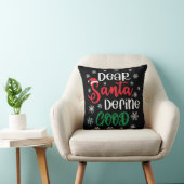 親愛Santa Define Good Christmasおもしろい クッション (椅子)
