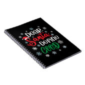 親愛Santa Define Good Christmasおもしろい ノートブック (右側)