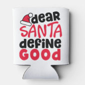 親愛Santa Define Good Christmasおもしろい 缶クーラー (裏面)
